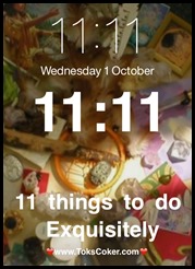 11 things to do exquisitely