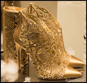 golden shoes