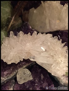 crystals resting